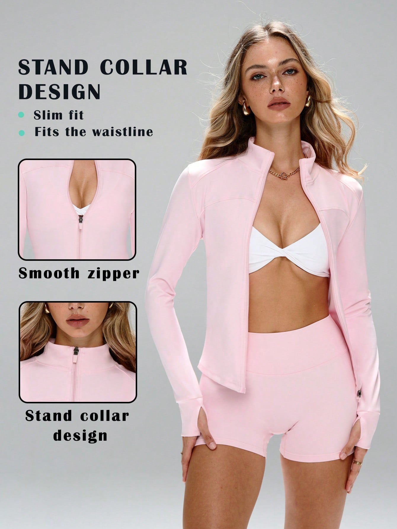 Pink Sculpt Jacket